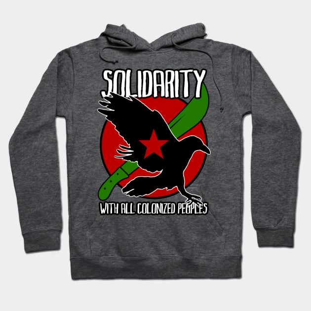 CROW - Colonized Solidarity Hoodie by CROW Store